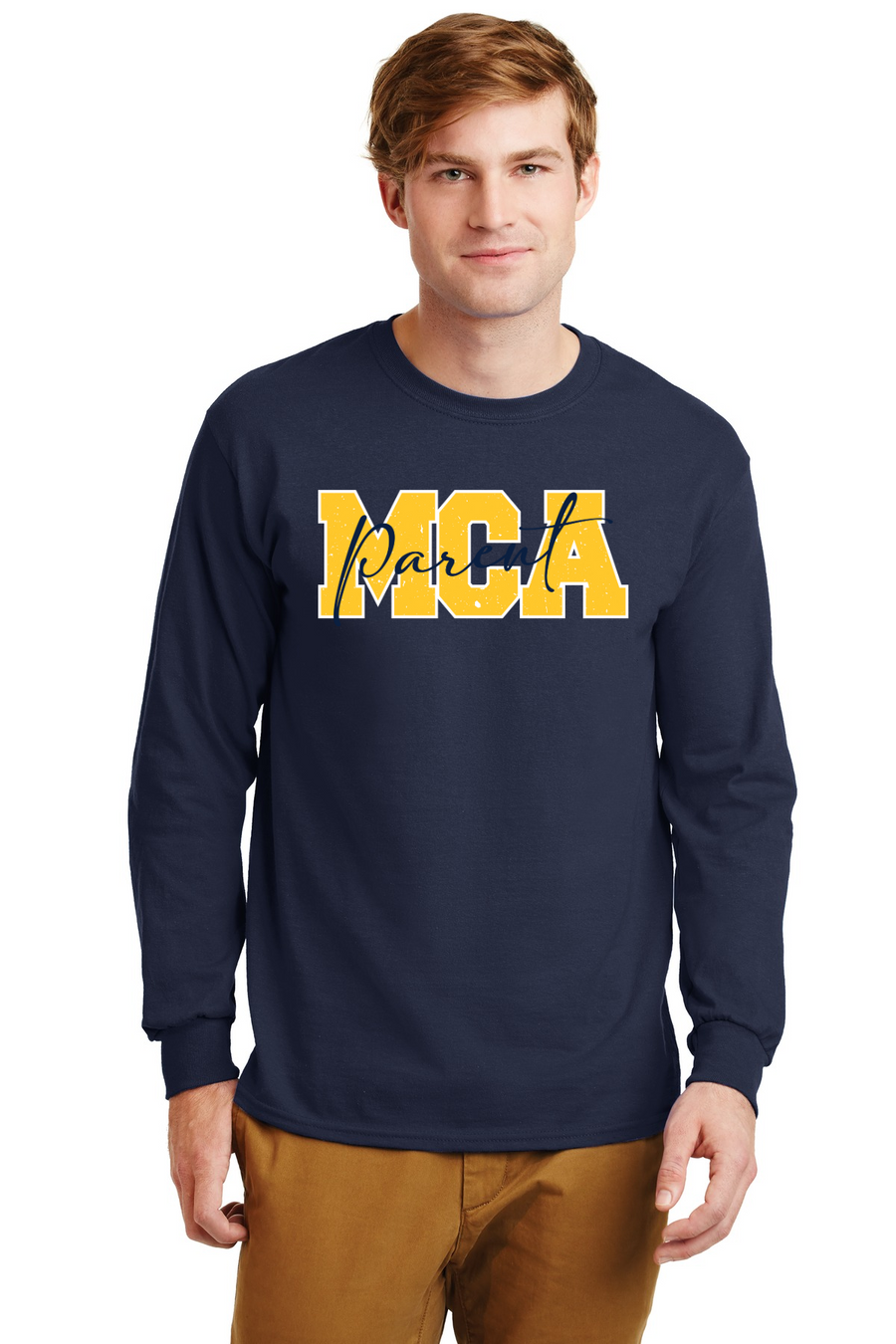 Mill Creek Academy Spirit Wear 2023-24 On-Demand-Unisex Long Sleeve Shirt MCA Parent Logo