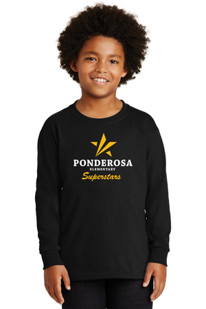 Ponderosa Elementary Spirit Wear 2023-24 On-Demand-Unisex Long Sleeve Shirt