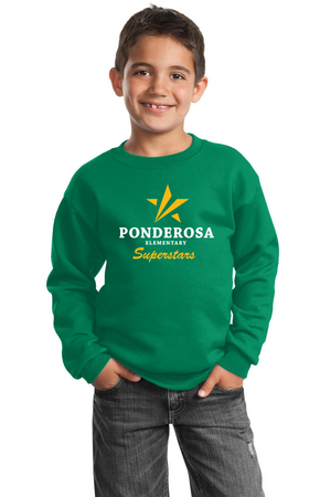 Ponderosa Elementary Spirit Wear 2023-24 On-Demand-Unisex Crewneck Sweatshirt