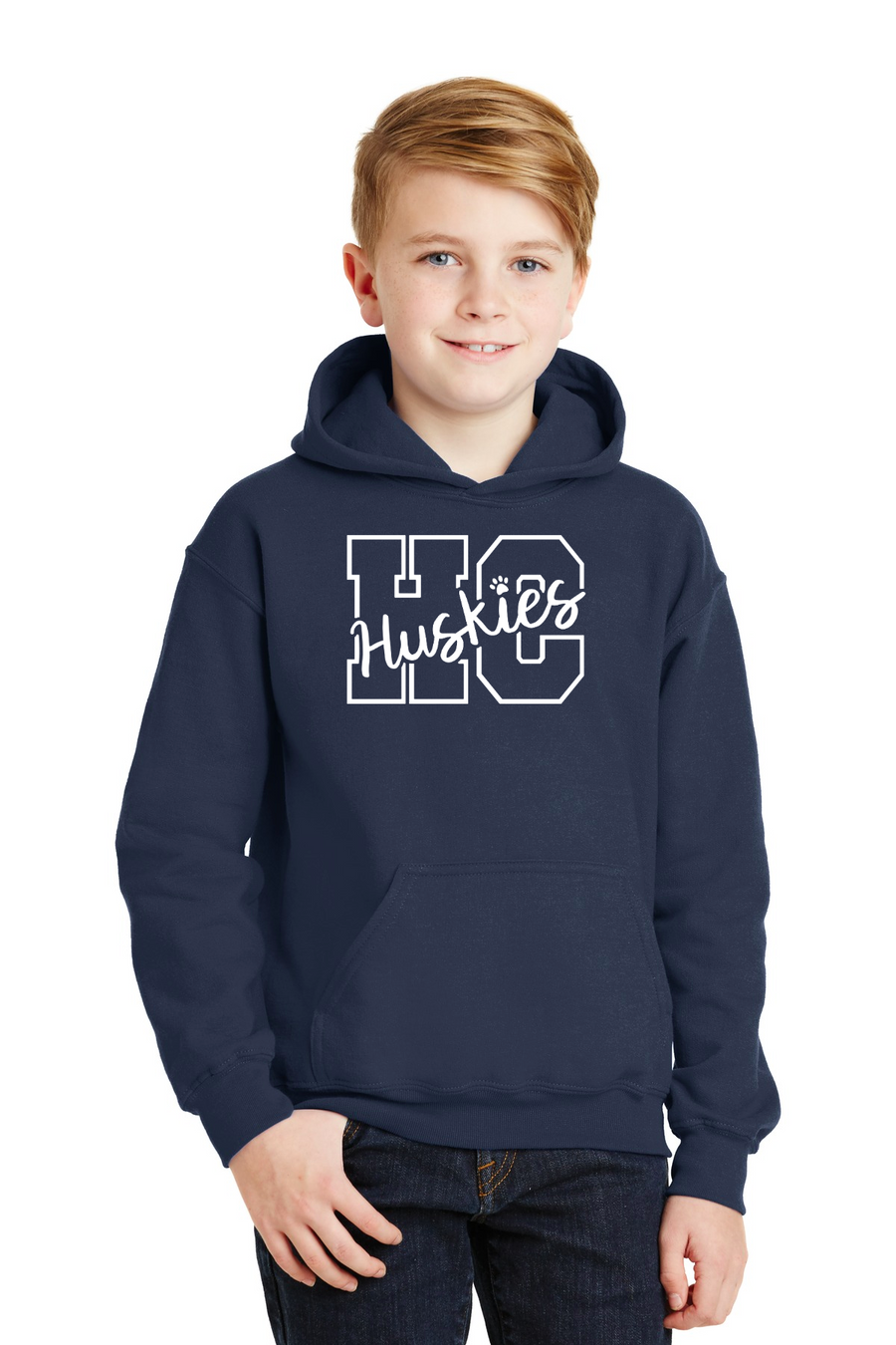 Hicks Canyon Fall Spirit Wear 2023/24 On-Demand-Unisex Hoodie - Huskies Logo