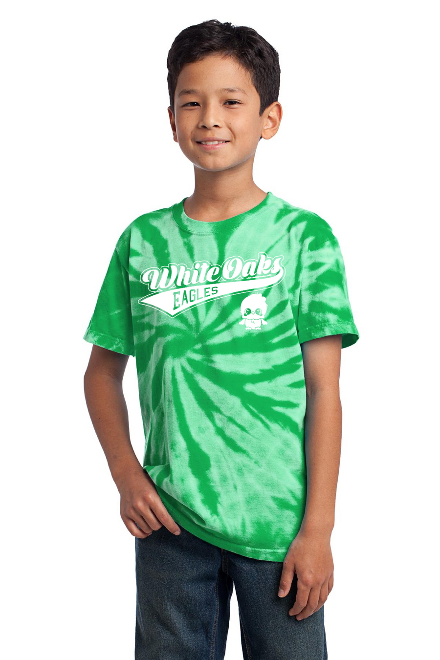 White Oaks Elementary Spirit Wear On-demand 2023/24-Unisex Tie-Dye Shirt