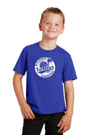 Pierce Elementary - 23/24 Spirit Wear-Premium Soft Unisex T-Shirt Circle Logo