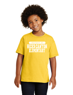 Hicks Canyon Fall Spirit Wear 2023/24 On-Demand-Unisex T-Shirt - 3rd Grade - Horizontal Logo