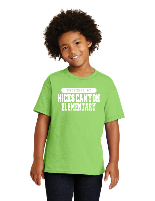 Hicks Canyon Fall Spirit Wear 2023/24 On-Demand-Unisex T-Shirt - 2nd Grade - Horizontal Logo
