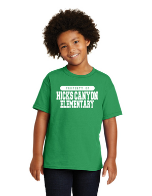 Hicks Canyon Fall Spirit Wear 2023/24 On-Demand-Unisex T-Shirt - Kindergarten - Horizontal Logo