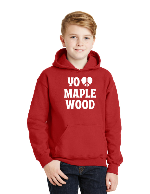 Maplewood Elementary Spirit Wear 2023-24 On-Demand-Unisex Hoodie YoLove Logo