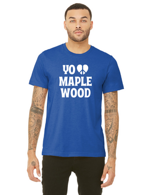 Maplewood Elementary Spirit Wear 2023-24 On-Demand-BELLA+CANVAS Triblend Short Sleeve Tee YoLove Logo