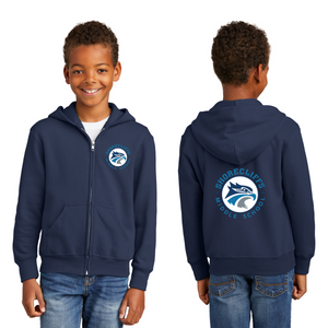 Shorecliffs Middle School 2023/24 Spirit Wear On-Demand-Unisex Full-Zip Hooded Sweatshirt