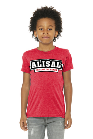 Alisal Elementary 2023/24 On-Demand-BELLA+CANVAS Triblend Short Sleeve Tee Typographic Logo