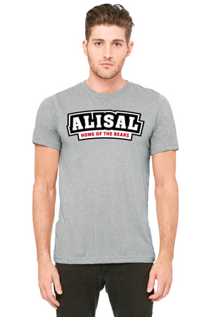 Alisal Elementary 2023/24 On-Demand-BELLA+CANVAS Triblend Short Sleeve Tee Typographic Logo