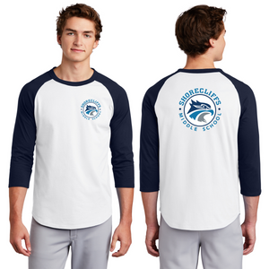 Shorecliffs Middle School 2023/24 Spirit Wear On-Demand-Unisex Baseball Tee