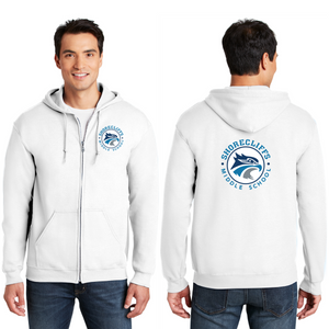 Shorecliffs Middle School 2023/24 Spirit Wear On-Demand-Unisex Full-Zip Hooded Sweatshirt