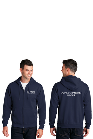 Richmond Street Spirit Wear 2023-24 On-Demand-Unisex Full-Zip Hooded Sweatshirt