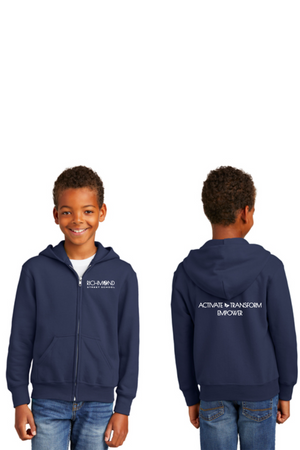 Richmond Street Spirit Wear 2023-24 On-Demand-Unisex Full-Zip Hooded Sweatshirt