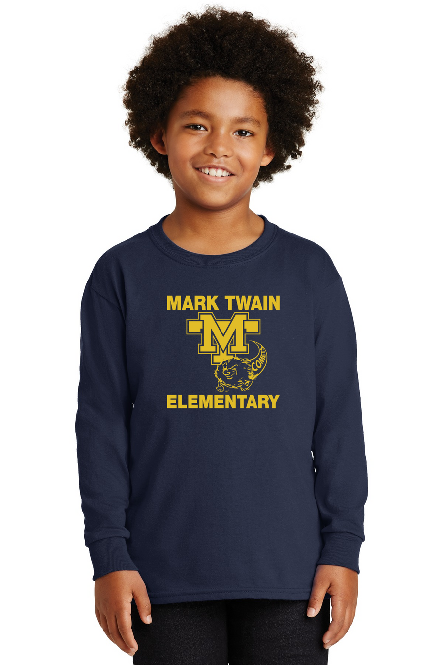 Mark Twain Elementary Spirit Wear 2023-24 On-Demand-Youth Unisex Long Sleeve Shirt