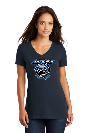 College Park Elementary (Irvine, CA) Spirit Wear 2023-24 On-Demand-Premium District Womens V-Neck