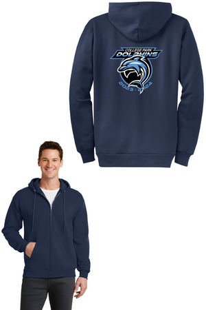 College Park Elementary (Irvine, CA) Spirit Wear 2023-24-Unisex Full-Zip Hooded Sweatshirt