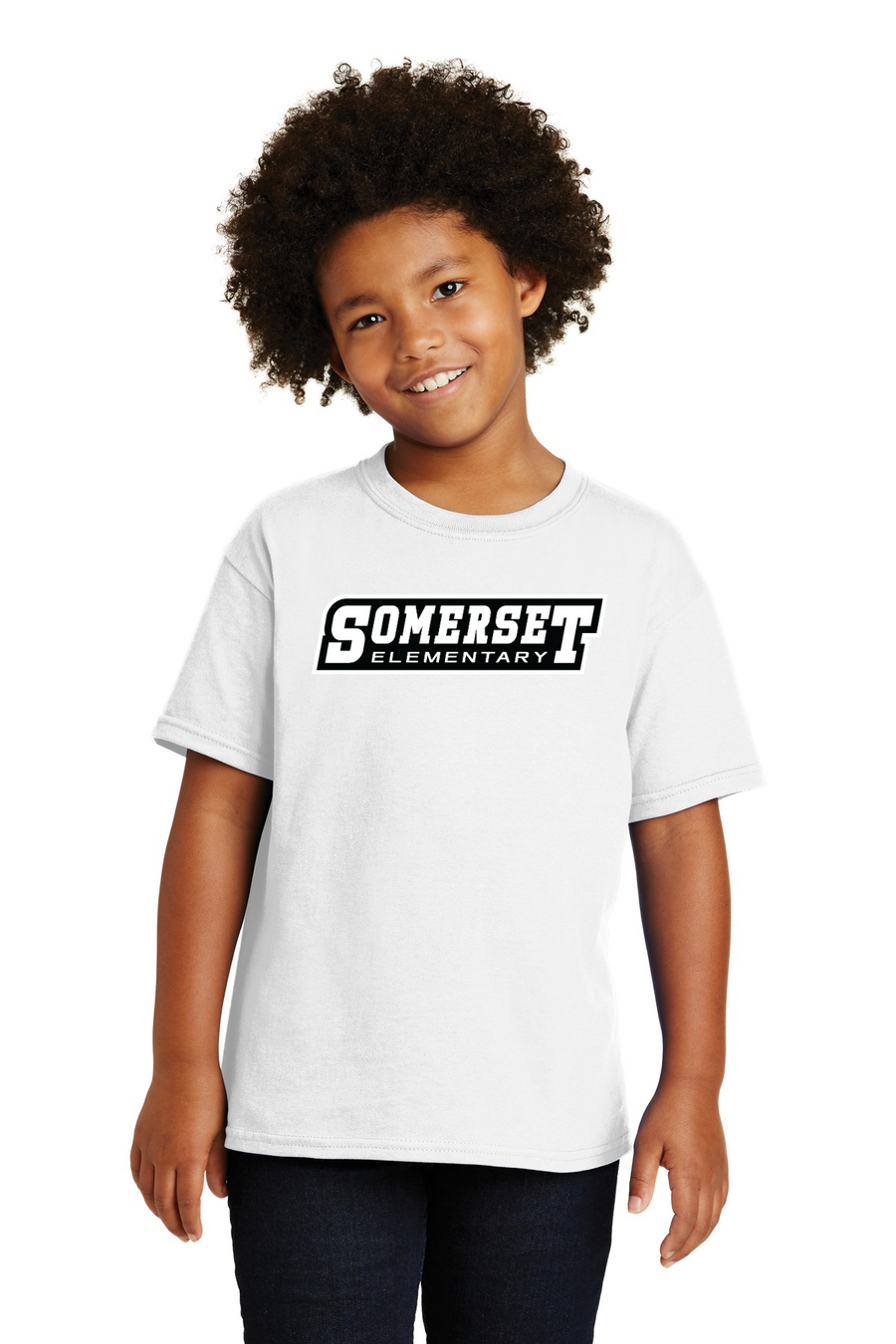 Somerset Elementary Spirit Wear 2023-24 On-Demand-Unisex T-Shirt Typographic Logo