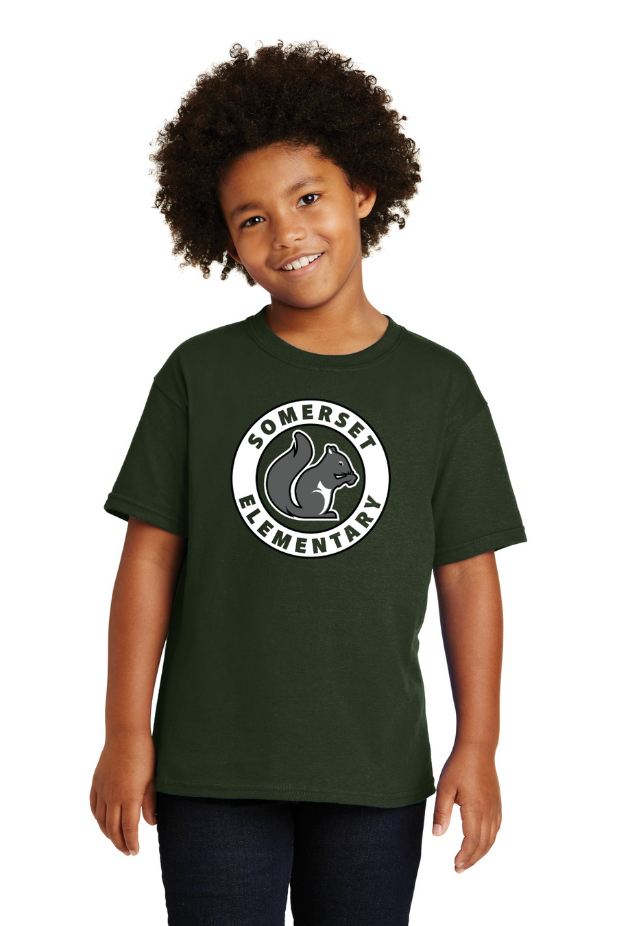 Somerset Elementary Spirit Wear 2023-24 On-Demand-Unisex T-Shirt Squirrel Logo