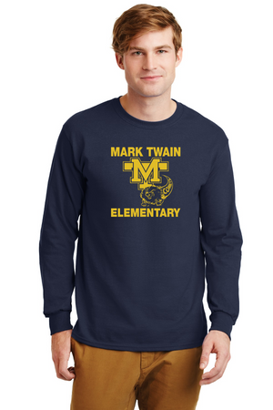Mark Twain Elementary Spirit Wear 2023-24 On-Demand-Adult Unisex Long Sleeve Shirt