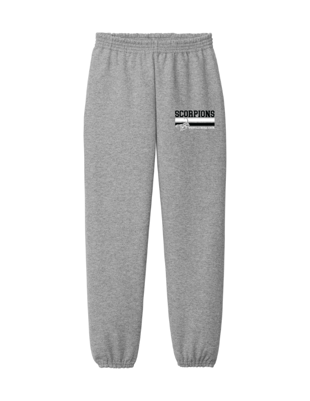 Sykesville Middle School 2023-24 Spirit Wear On-Demand-Unisex Sweatpants Stripe Logo