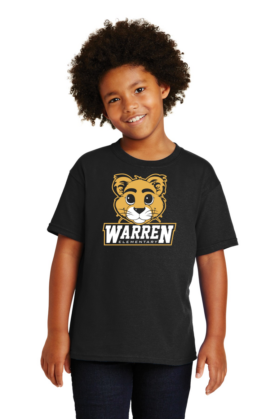 Warren Elementary 2023/24 Spirit Wear On-Demand-Unisex T-Shirt Circle Logo