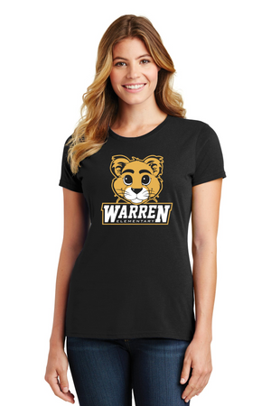 Warren Elementary 2023/24 Spirit Wear On-Demand-Port and Co Ladies Favorite Shirt Circle Logo