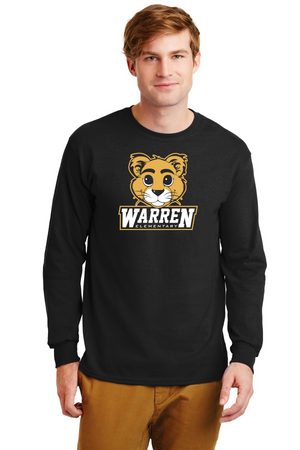 Warren Elementary 2023/24 Spirit Wear On-Demand-Unisex Long Sleeve Shirt Circle Logo