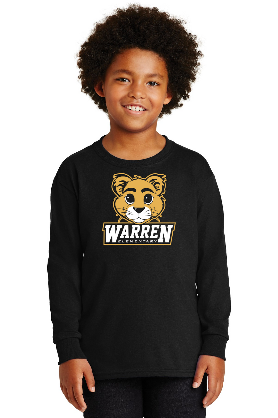 Warren Elementary 2023/24 Spirit Wear On-Demand-Unisex Long Sleeve Shirt Circle Logo