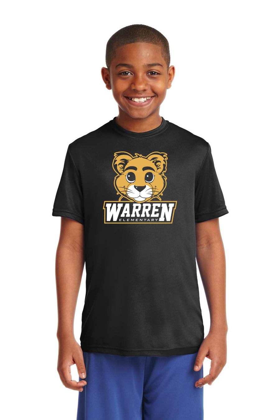 Warren Elementary 2023/24 Spirit Wear On-Demand-Unisex Dry-Fit Shirt Circle Logo