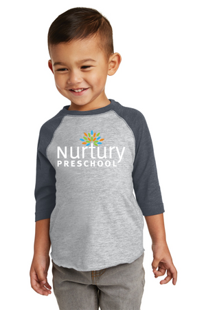 Nurtury Preschool at Moraga Valley Presbyterian Church On-Demand-Toddler Premium Soft Baseball Tee