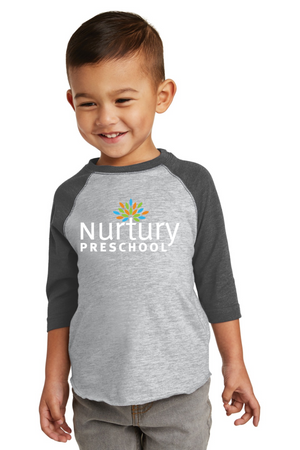 Nurtury Preschool at Moraga Valley Presbyterian Church On-Demand-Toddler Premium Soft Baseball Tee