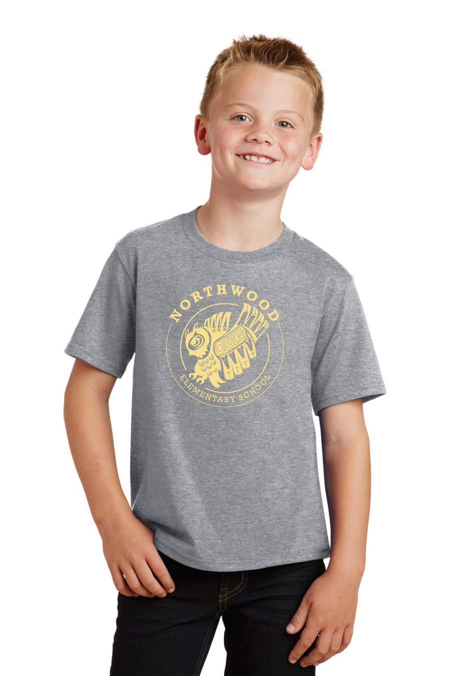 Northwood Elementary Spirit Wear 2023-24 On-Demand-Premium Soft Unisex T-Shirt Owl Logo