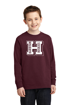Parsons Memorial Elementary On-Demand-Unisex Long Sleeve Shirt H Logo