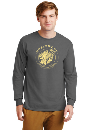 Northwood Elementary Spirit Wear 2023-24 On-Demand-Unisex Long Sleeve Shirt Owl Logo