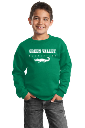 Green Valley Gator Gear Fall 2023-24 On-Demand-Unisex Crewneck Sweatshirt