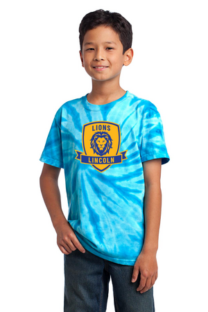 Lincoln Elementary School (Ridgefield Park, NJ) 2023/24-Unisex Tie-Dye Shirt Crest Logo