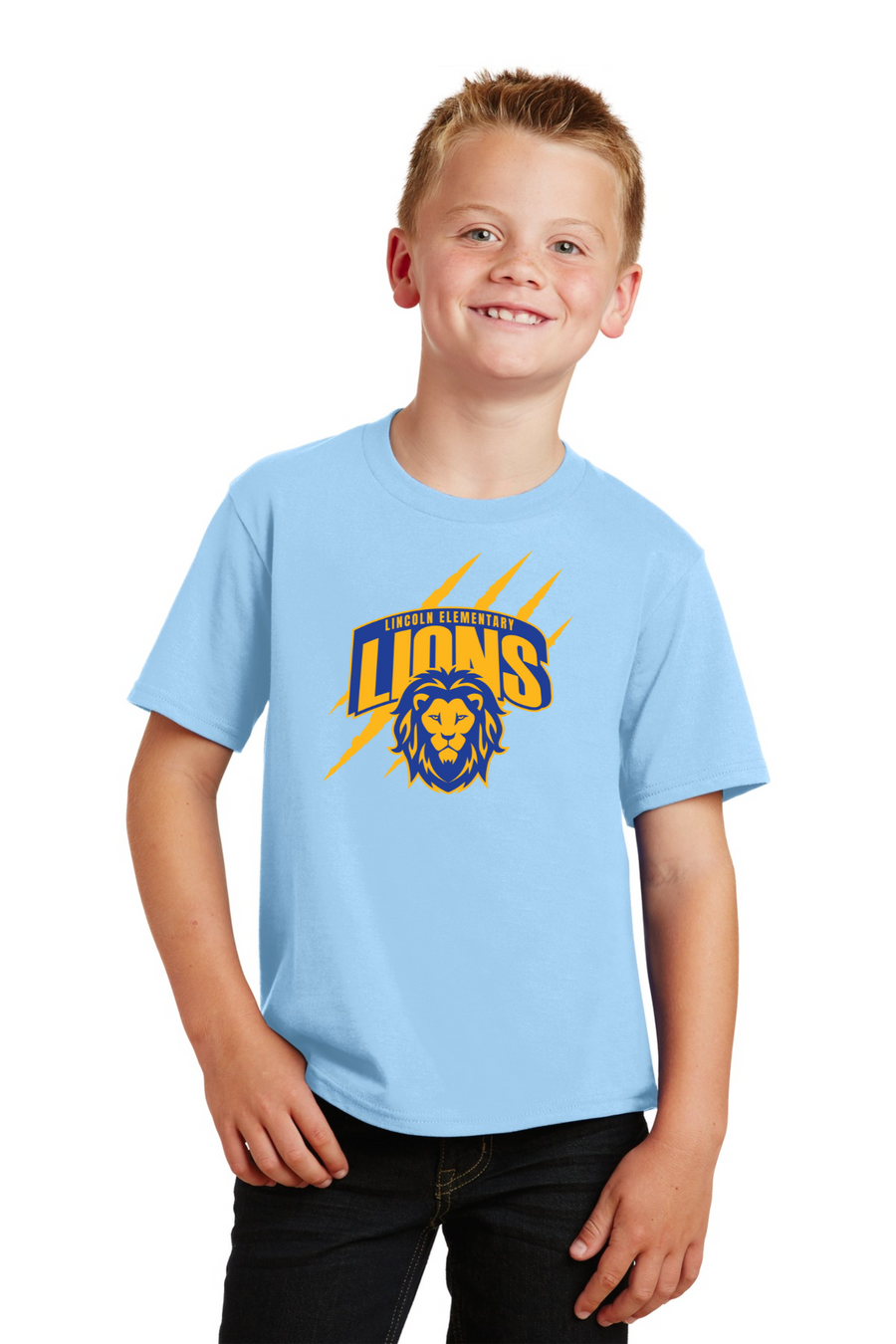 Lincoln Elementary School (Ridgefield Park, NJ) 2023/24-Premium Soft Unisex T-Shirt Claw Logo