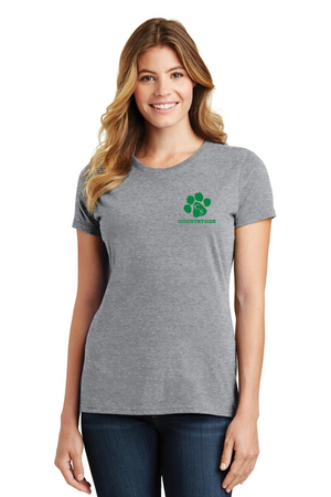 Countryside Elementary Spirit Wear 2023-24 On-Demand-Port and Co Ladies Favorite Shirt Left Chest Logo