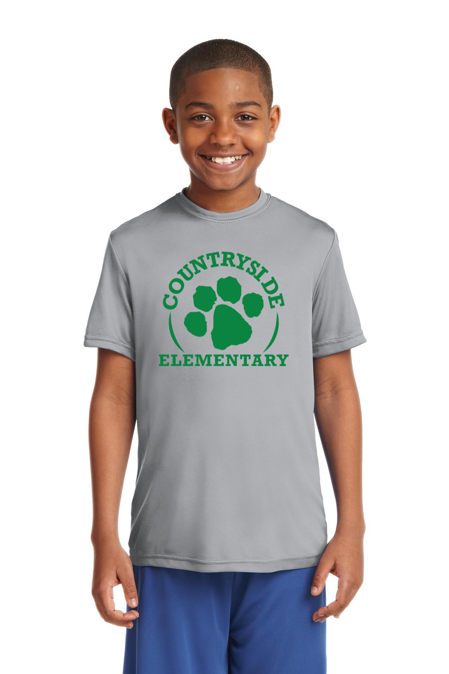 Countryside Elementary Spirit Wear 2023-24 On-Demand-Unisex Dry-Fit Shirt Circle Logo