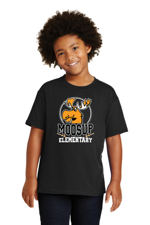 Moosup Elementary School Spirit Wear 2023-24 On-Demand Store-Unisex T-Shirt Circle Logo