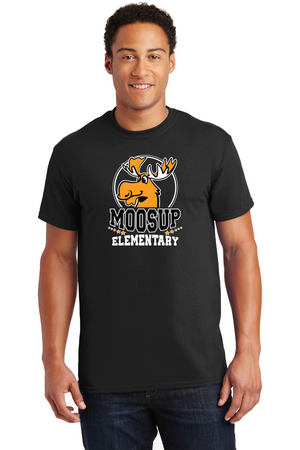 Moosup Elementary School Spirit Wear 2023-24 On-Demand Store-Unisex T-Shirt Circle Logo