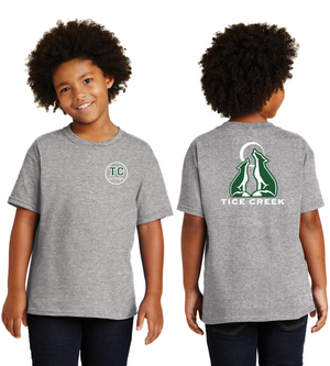 Tice Creek Spirit Wear 2023-24 On-Demand-Unisex T-Shirt Front/Back Logo