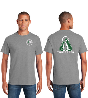 Tice Creek Spirit Wear 2023-24 On-Demand-Unisex T-Shirt Front/Back Logo