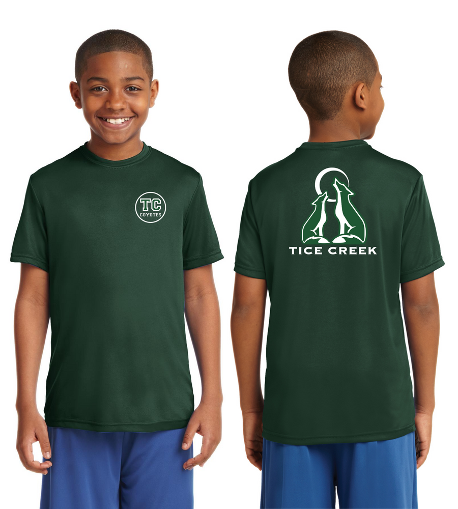 Tice Creek Spirit Wear 2023-24 On-Demand-Unisex Dryfit Shirt Front/Back Logo