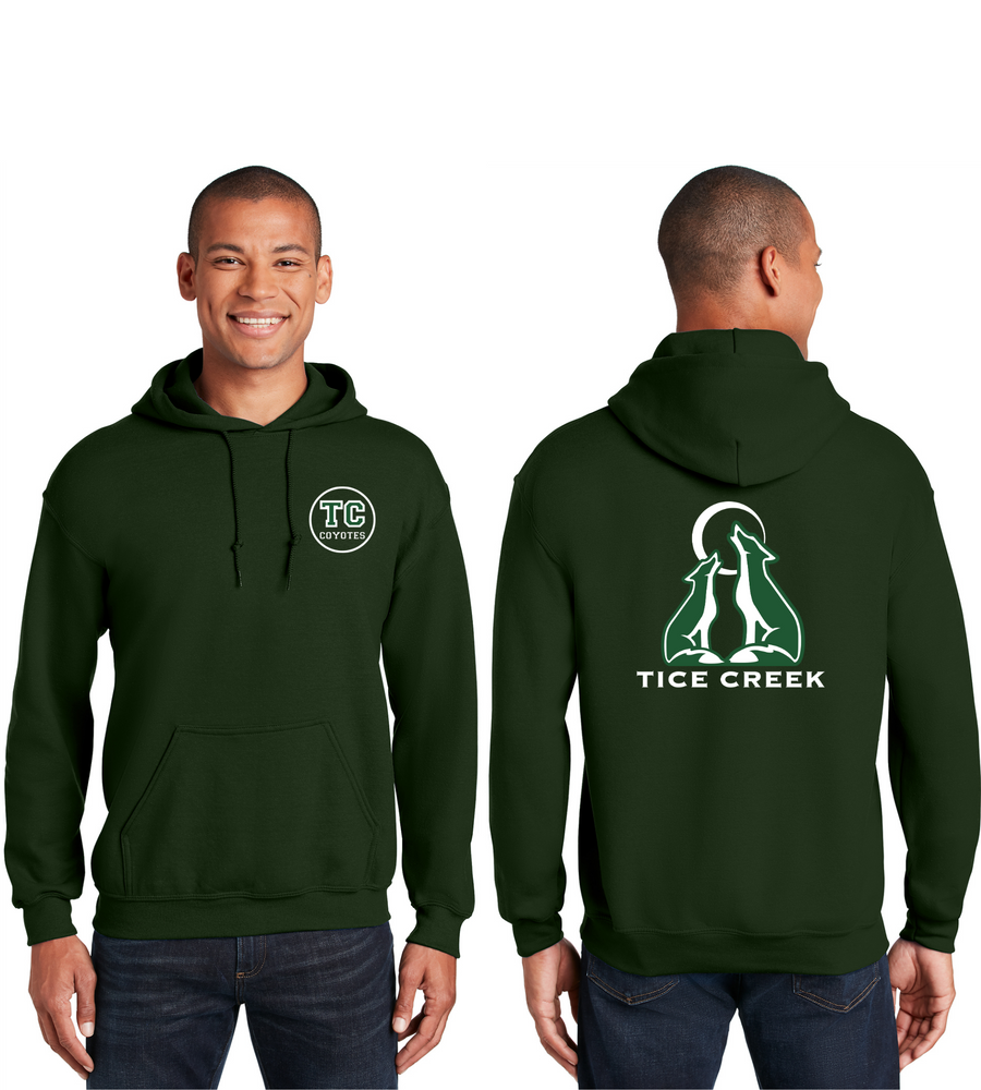 Tice Creek Spirit Wear 2023-24-Unisex Hoodie Front/Back Logo