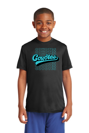 Rivera Elementary Spirit Wear 2023/24-Unisex Dry-Fit Shirt Typographic Logo