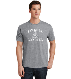 Tice Creek Spirit Wear 2023-24 On-Demand-Premium Soft Unisex T-Shirt Typographic Logo