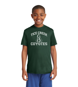 Tice Creek Spirit Wear 2023-24 On-Demand-Unisex Dryfit Shirt Typographic Logo