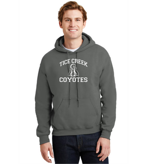 Tice Creek Spirit Wear 2023-24 On-Demand-Unisex Hoodie Typographic Logo